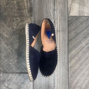 Verbenas Classic navy blue Espadrilles with Textured Trim